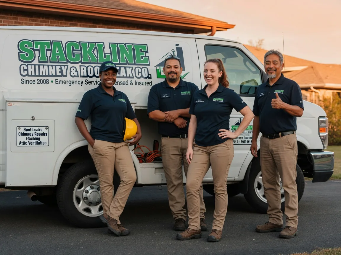 Chimney flashing repair company in Saint Leonard, MD